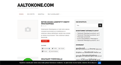 Desktop Screenshot of aaltokone.com